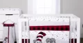 100% Cotton Reversible 5 – Piece Crib Bedding Set